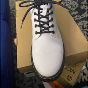 Dr. Marten Zavala White Boots